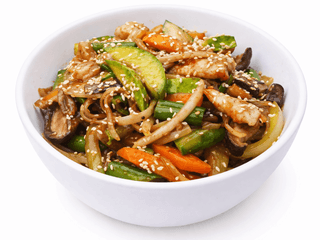 WOK УДОН З КРЕВЕТКОЮ