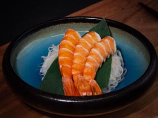 Sashimi z krewetkami