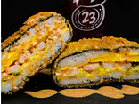 SUSHI BURGER Z KREWETKAMI