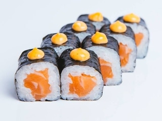 23. Spicy Sake Hosomaki