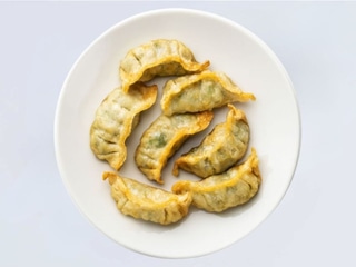 Gyoza koldūnai su krevetėmis