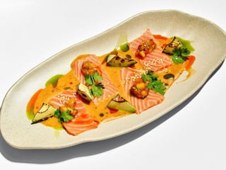 Salmon tiradito			