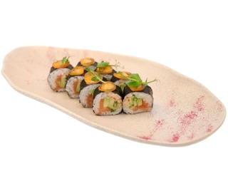 Kumquat Salmon roll