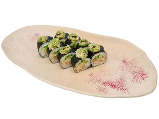 Salmon tempura Futomaki