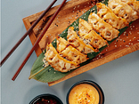 Smażone pierożki gyoza z kurczakiem 8 szt.