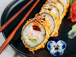 Ebi almond roll