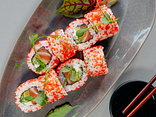 Uramaki łosoś 8 szt.