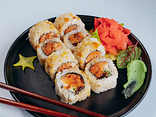 Uramaki grillowany łosoś 8 szt.
