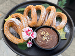 Cynamonowe Churros z nutellą