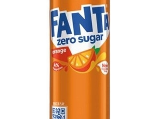 Fanta zero pomarańcza 0.33