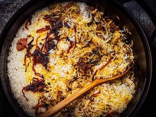 Biryani lamb