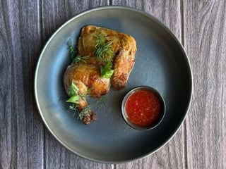 Запечене курча