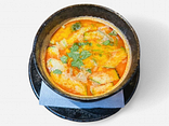 Thajská polévka s tofu