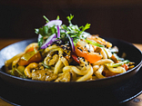 Yaki udon s krevetami