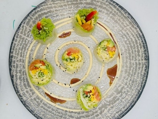 Salmon Summer Roll