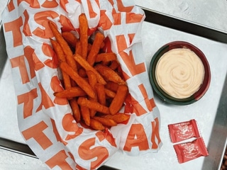 Sweet Potato Fries to go