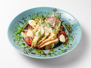 Салат Цезар з куркою