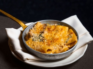 Паста пакері з хамоном запечена 