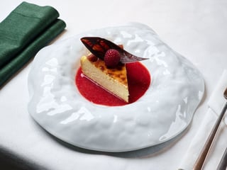 Баський чізкейк з ягодами