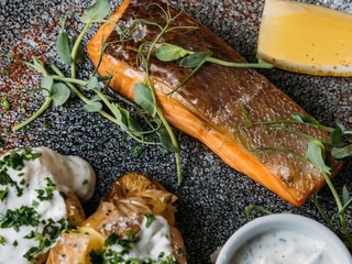 Стейк лосося