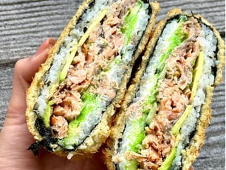 Burger Pieczony Łosoś