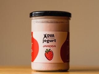 A2 jogurt jahoda 390g