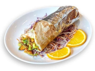 21. Tanduuri kala tikka wrap