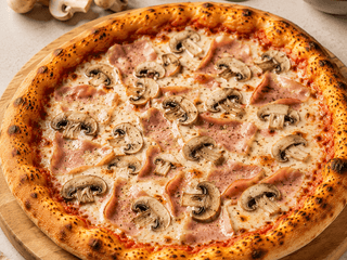 Pizza Šunka a žampiony 32