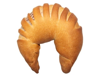 Пісний пиріжок з полуницею