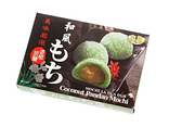 Japanese rice cake mochi with coconut filling