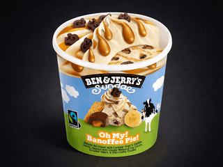 Ben ＆ Jerry´s - Banoffee Pie Sundae 427ml