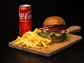MENU Bacon Burger