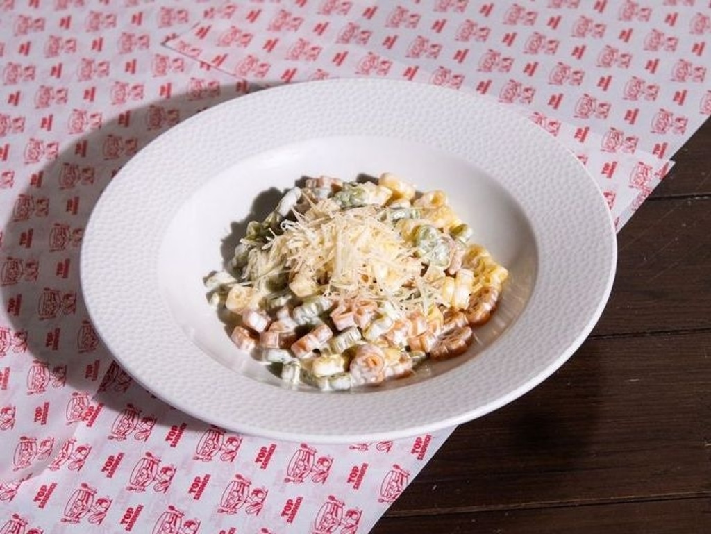 Макарони з вершковим маслом