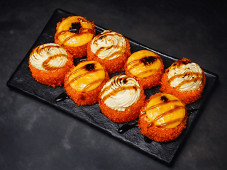 Zapečená rolka v kaviaru ( 8 ks ) 