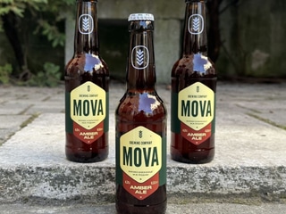 пиво MOVA amber ale напівтемне нефільтроване