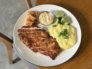 Катцу з пюре