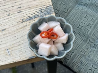 Корейський маринований дайкон