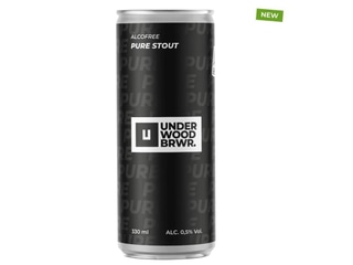 Українське крафтове пиво Underwood Pure Stout б/а