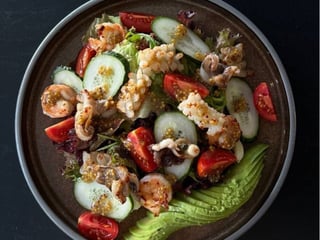 Салат з морепродуктами