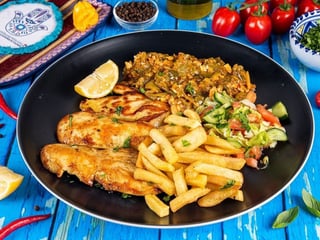 GRILLED CHICKEN SCALOPE