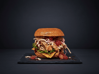 Rebitud sealiha burger