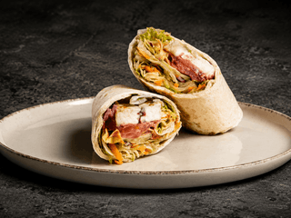 Halloumi tortilla