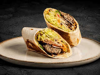 Burger tortilla