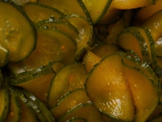 Огірки кімчі