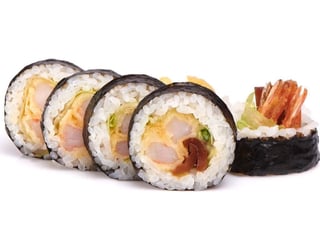 FUTOMAKI KREWETKA W TEMPURZE 6 SZT.