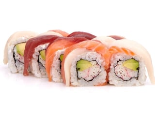 CALIFORNIA RAINBOW MAKI 8 SZT.