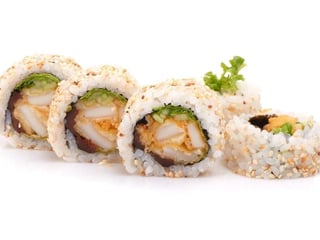 CALIFORNIA FUTOMAKI KALMAR W TEMPURZE 5 SZT.