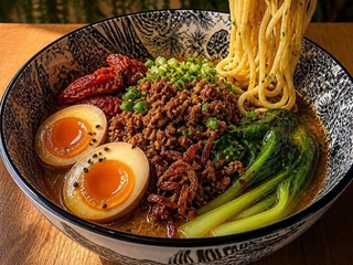 Ugryziowy Ramen wołowy