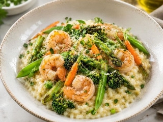 Risotto z krewetkami