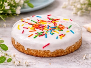 Верхівка пухкої веган пасочки